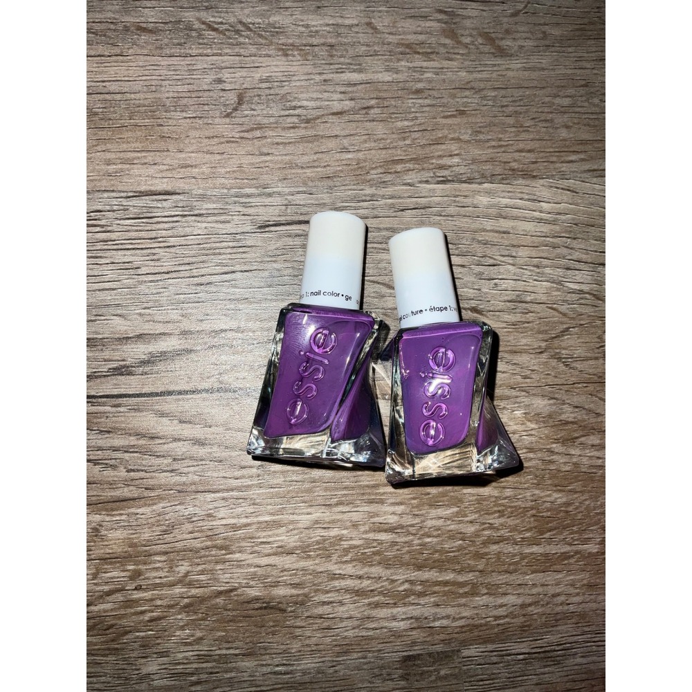 Essie Nail Polish Gel Couture 1140 costume jewel Longwear High Shine Set of 2